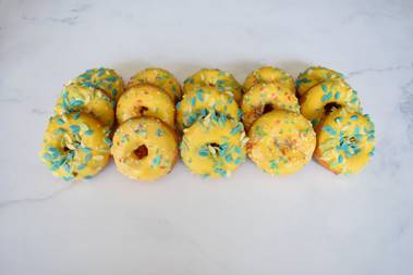 Paas Mini Donuts (15 Stuks)