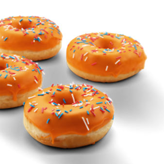 Donuts ”Koningsdag” 6 Voor € 15,50