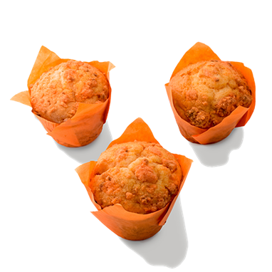 Oranje Muffins 6 Voor € 9,75