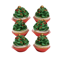 Cupcakes “Kerstboom” 6 Stuks € 17,95