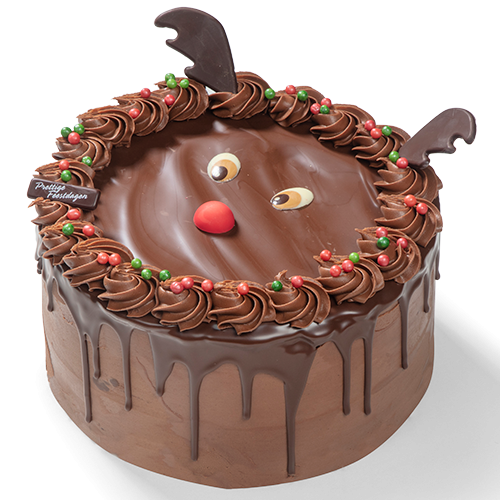 Chocolate Dripcake “Rendier”  12 Pers € 39,50