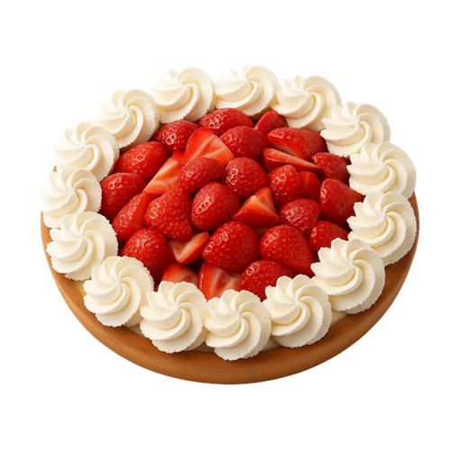 Aardbeienvlaai 10 Pers € 21,75