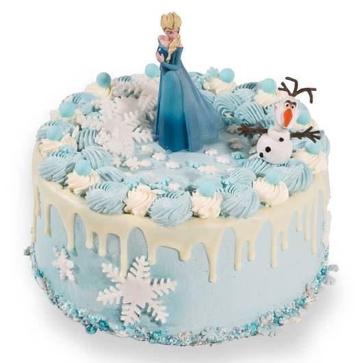 3D Kindertaart “Frozen”  10-12 Pers € 49,50