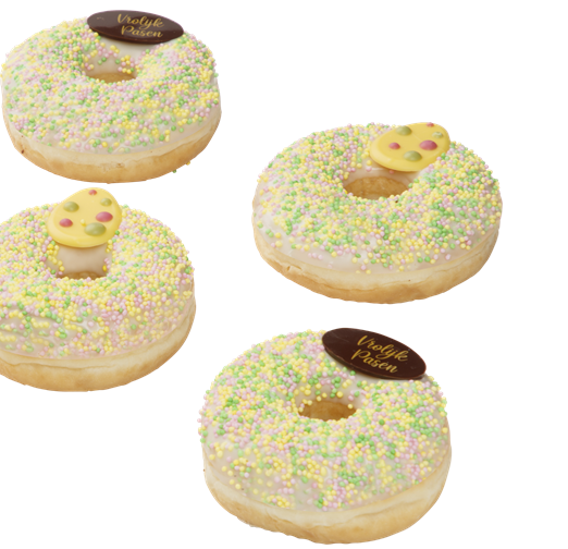 Donuts Vrolijk Pasen 6 Stuks € 16,75