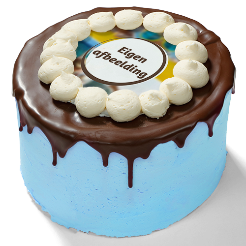 Dripcake “Geboorte Blauw ” 10 Pers € 29,50